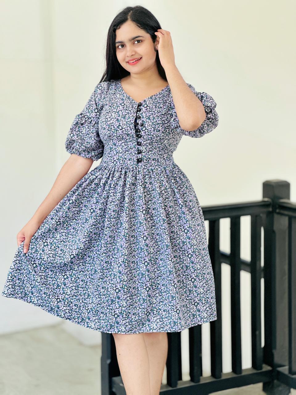 Lavender bustier Frock