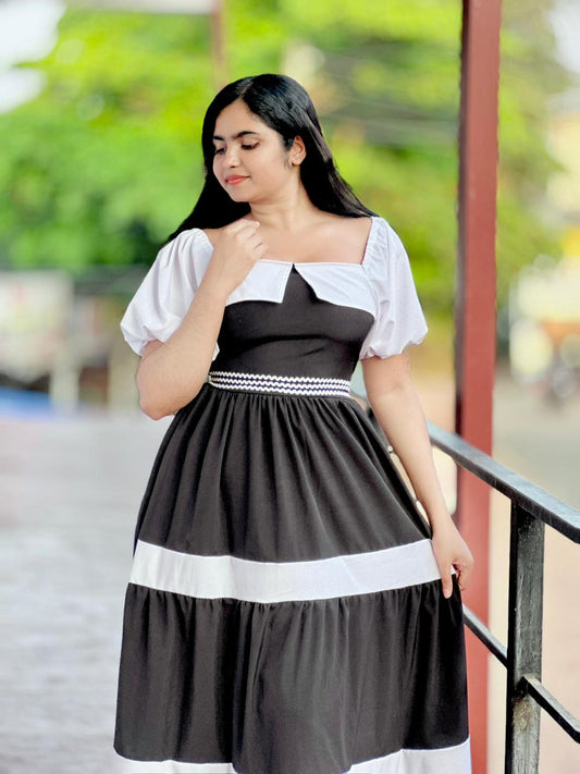 Midnight Muse Off-Shoulder Maxi Dress